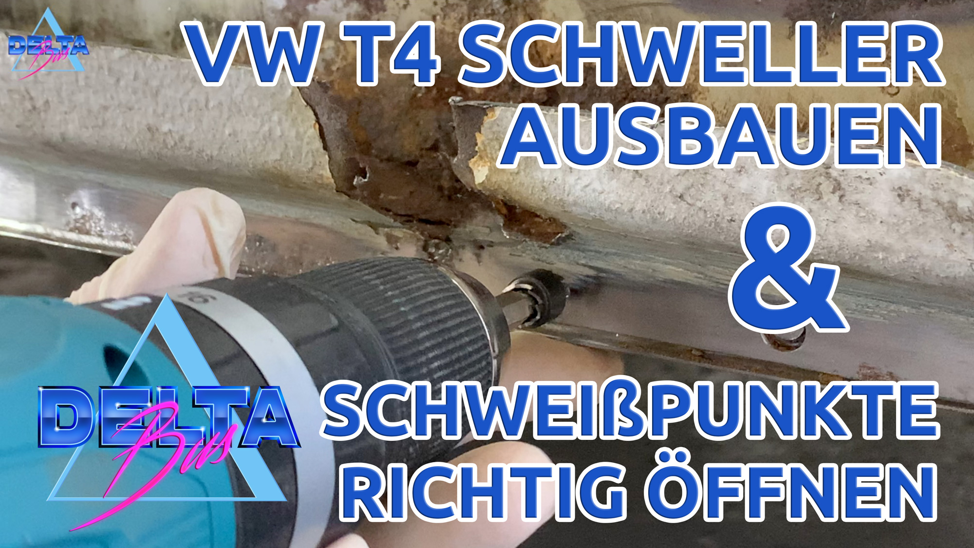 VW T4 Schweller ausbauen | Entfernen