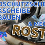 VW T4 Windschutzscheiben-Rahmen Rost entfernen