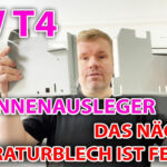 VW T4 Innenausleger Reparaturblech nachgebaut