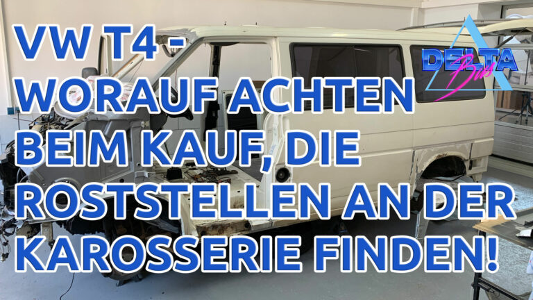 VW T4 Kaufberatung | Roststellen finden