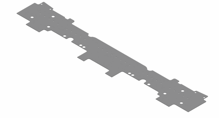 VW T4 Schließblech für Querträger 701804775A