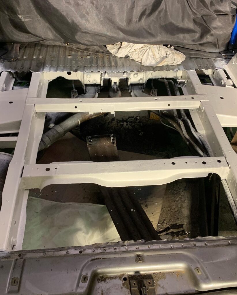 VW T4 Federaufnahme-Restauration Schritt 7