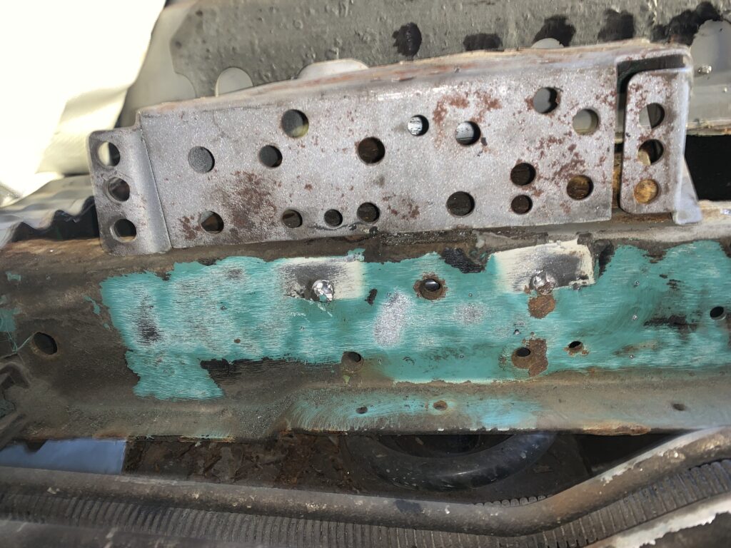 VW T4 Federaufnahme-Restauration Schritt 3