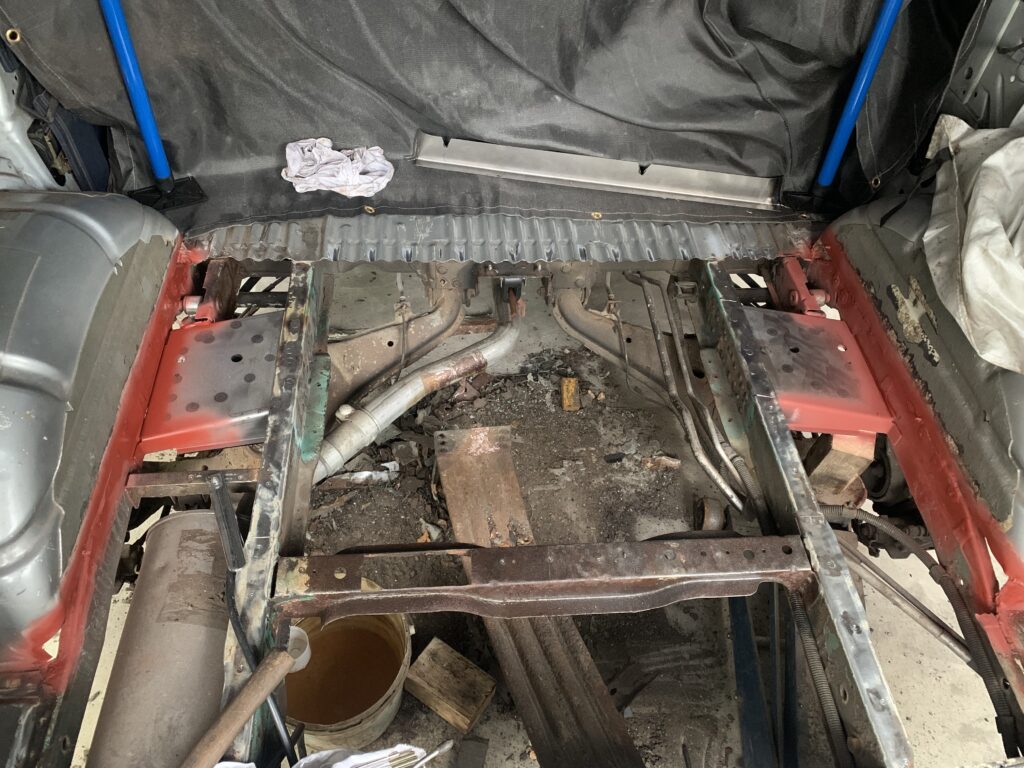 VW T4 Federaufnahme-Restauration Schritt 6