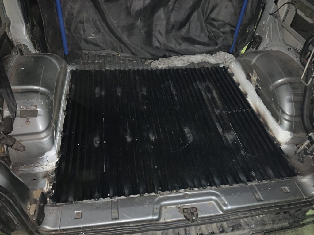 VW T4 Federaufnahme-Restauration Schritt 8