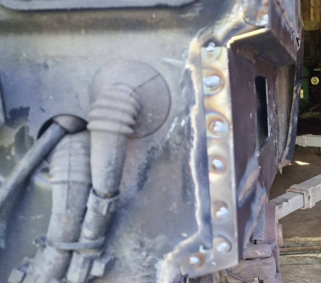 Vw T4 Zwangsentlüftung- Schritt 2