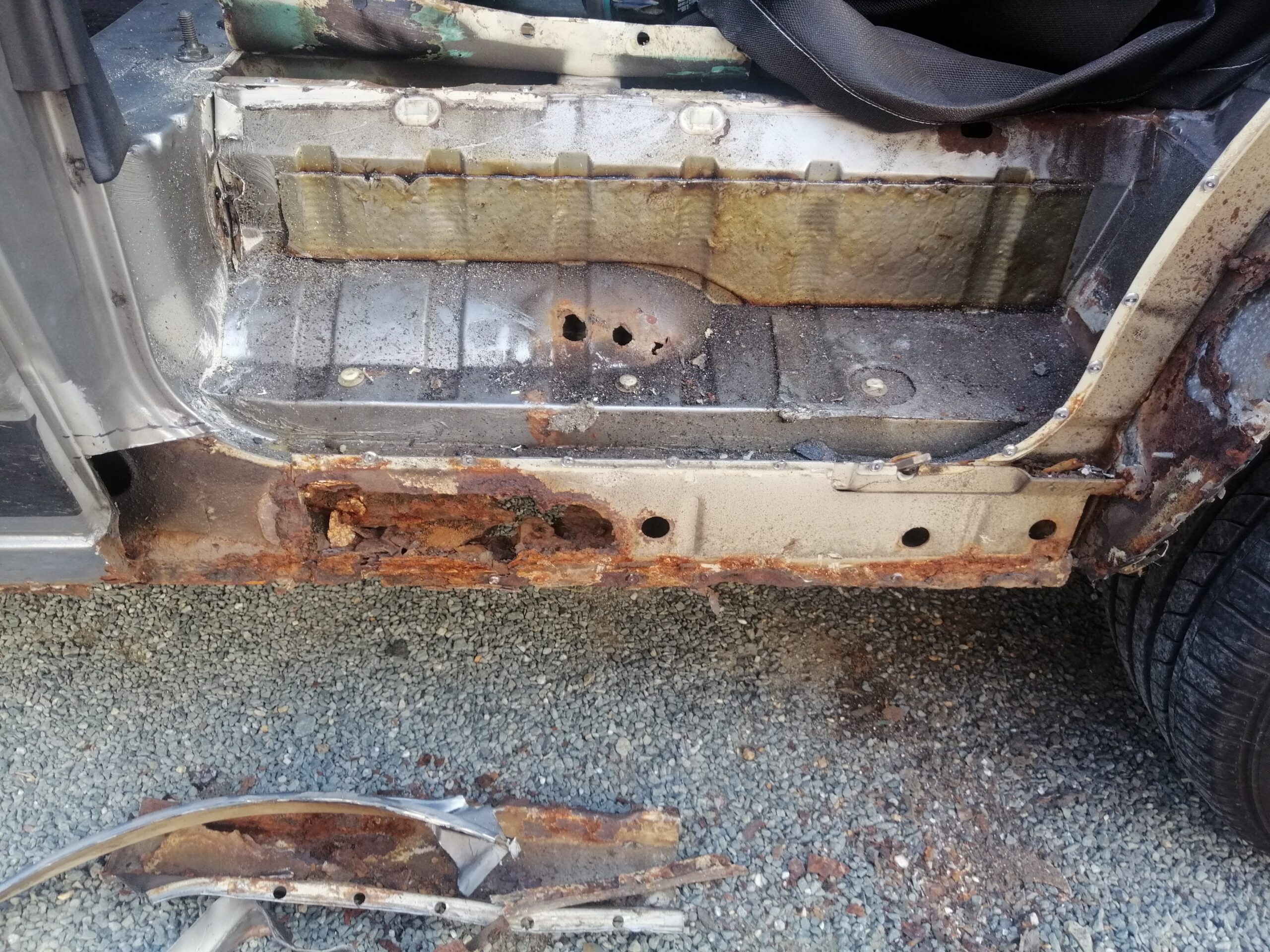 VW T4 Verstärkungsblech Instandsetzung