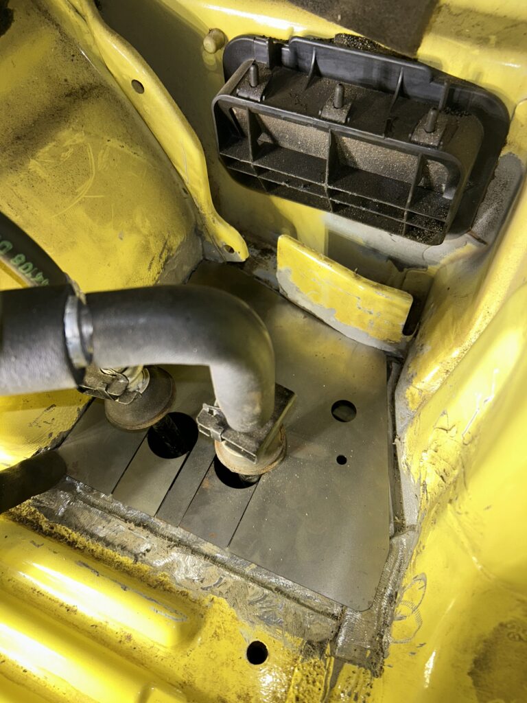 VW T4 Klimablech Schritt 5