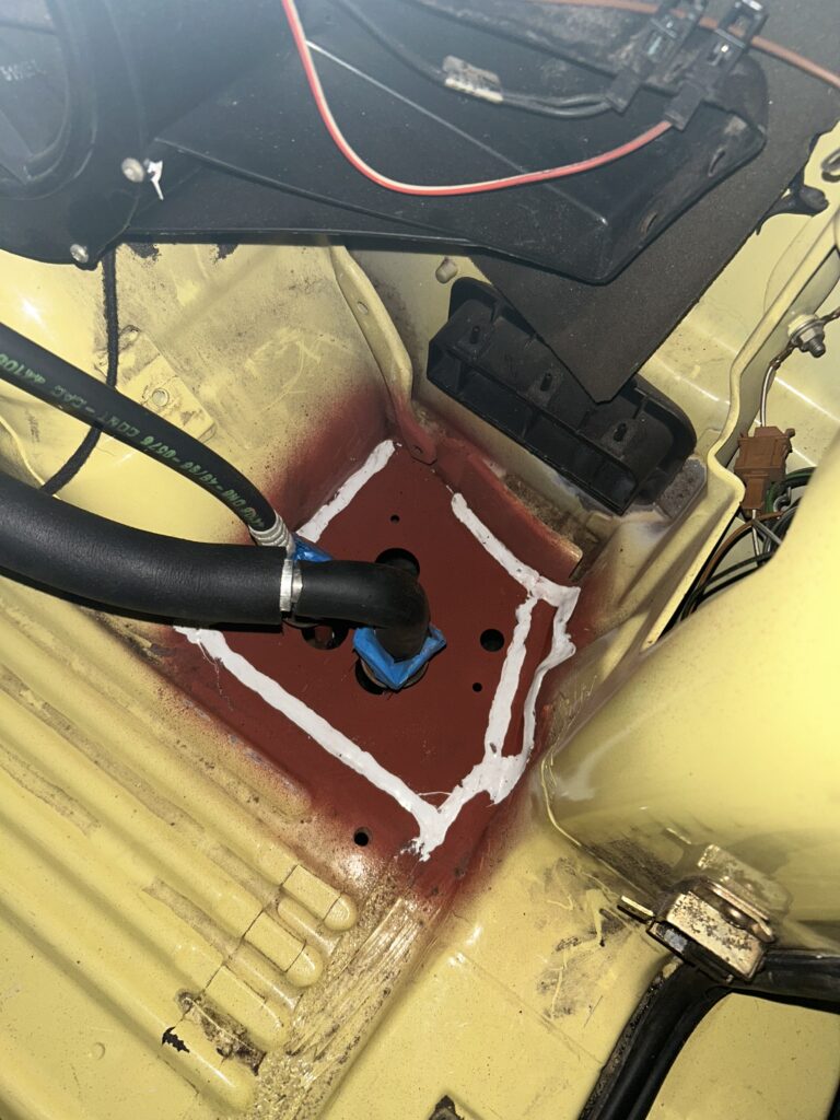 VW T4 Klimablech Schritt 6