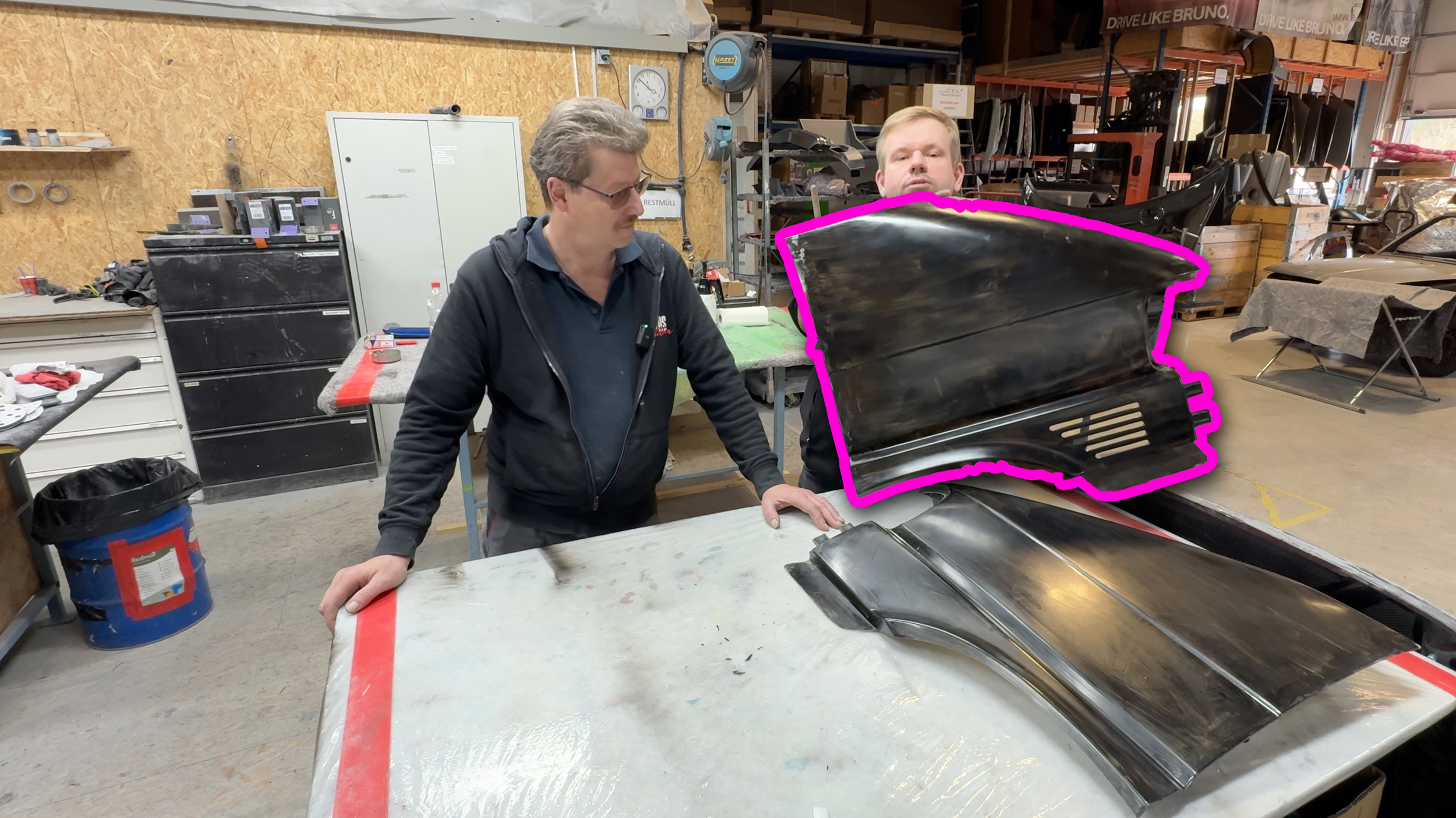 VW T4 GFK-Kotflügel – Entwicklung bei Edenhofer-Motorsport