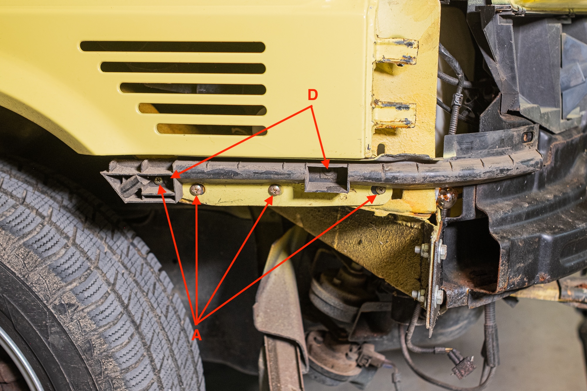 Dübel entfernen VW T4