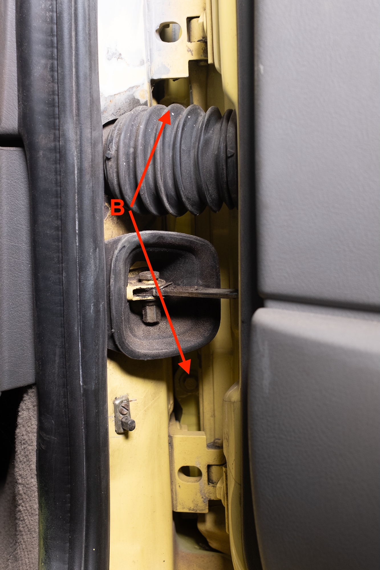 Schrauben A-Säule VW T4