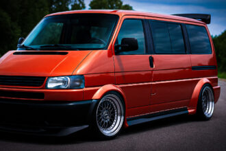 VW T4 mit GFK und Carbon Tuning