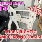 VW T4 richtig dämmen