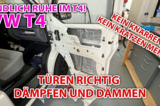 VW T4 richtig dämmen