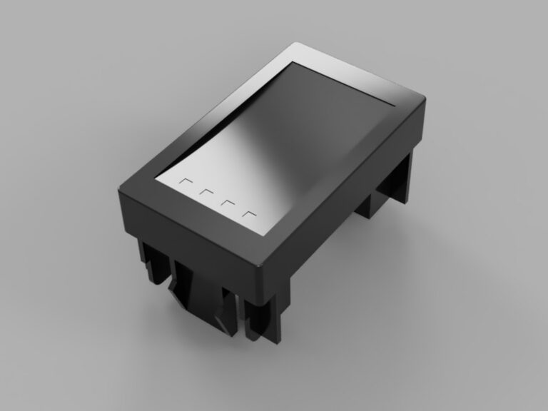 Kostenloser 3D-Druck-Download: Schalterblende passend für VW T4 (OE 7D0858179)